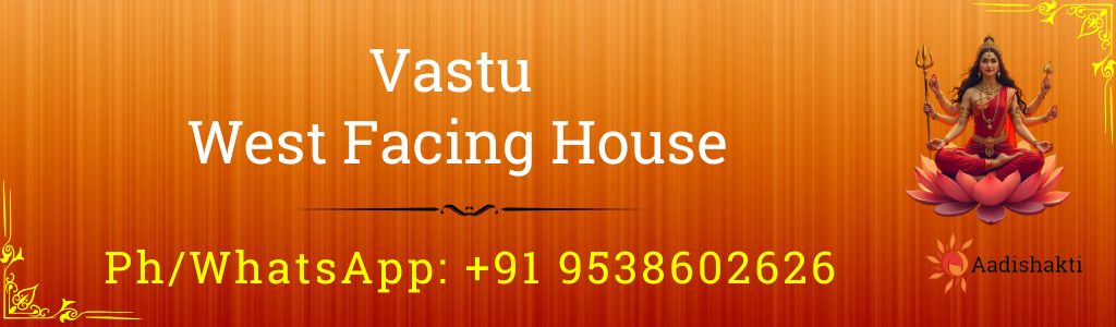 Vastu West Facing House