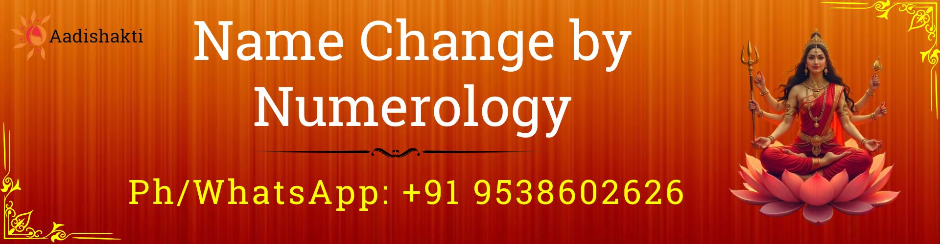 Name Change by Numerology3232