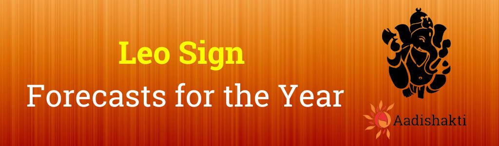 Leo Sign Forecasts for the Year