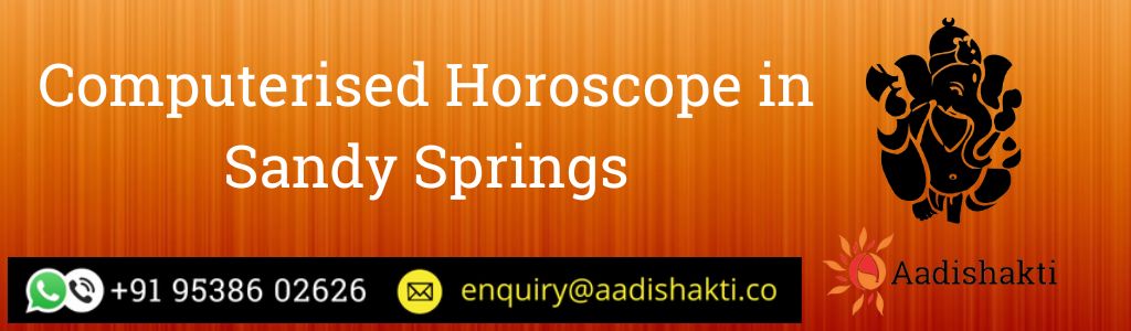 Computerised Horoscope in Sandy Springs