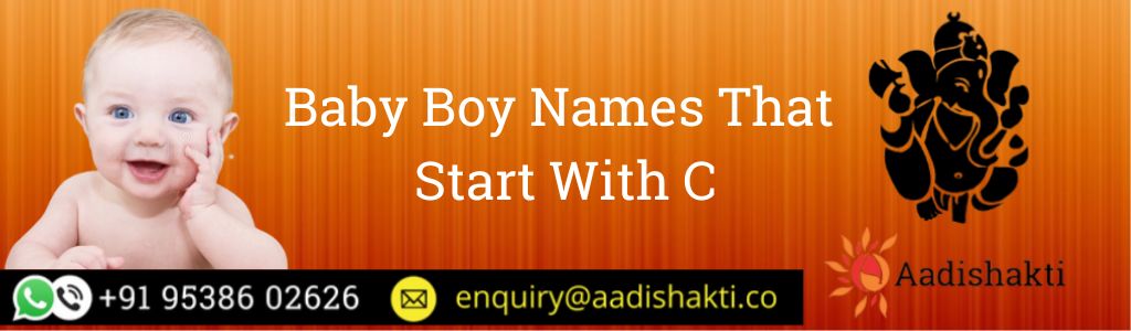 Baby Boy Names That Start With C1