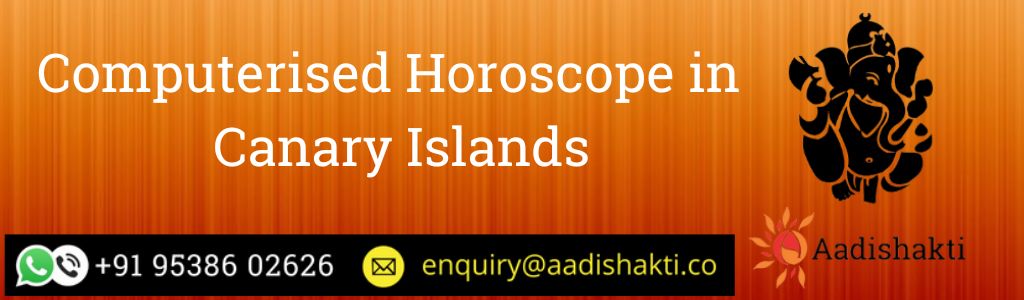 Computerised Horoscope in Canary Islands