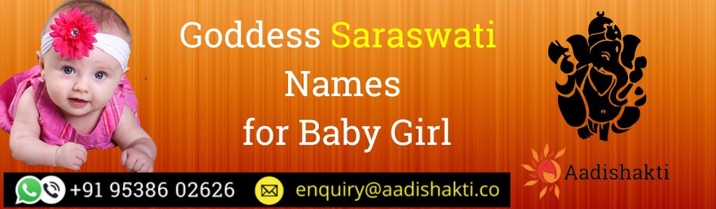 Goddess Saraswati Names for Baby Girl