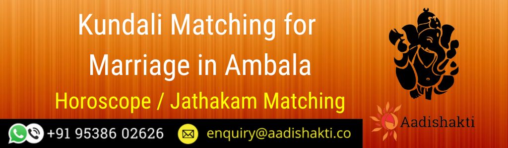 Kundali Matching in Ambala