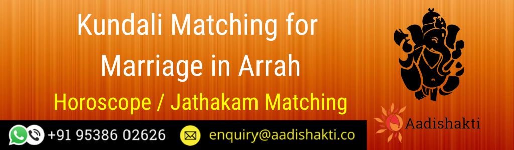 Kundali Matching in Arrah
