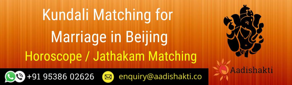 Kundali Matching in Beijing