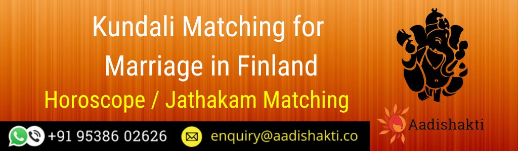 Kundali Matching in Finland