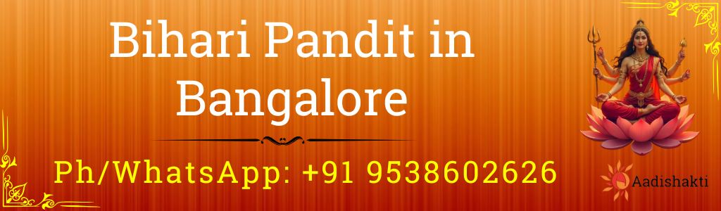 Bihari Pandit in Bangalore 3232