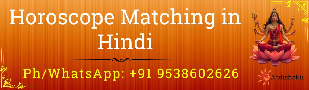 Horoscope Matching in Hindi 3232