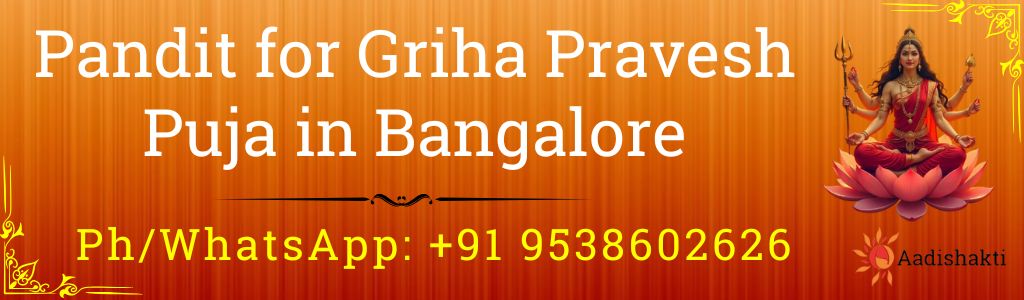 Pandit for Griha Pravesh Puja in Bangalore 3232