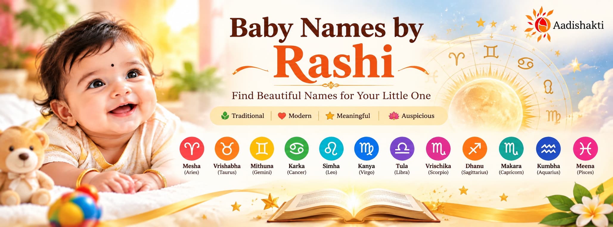 Baby names by Rashi for boys and girls – Aadishakti