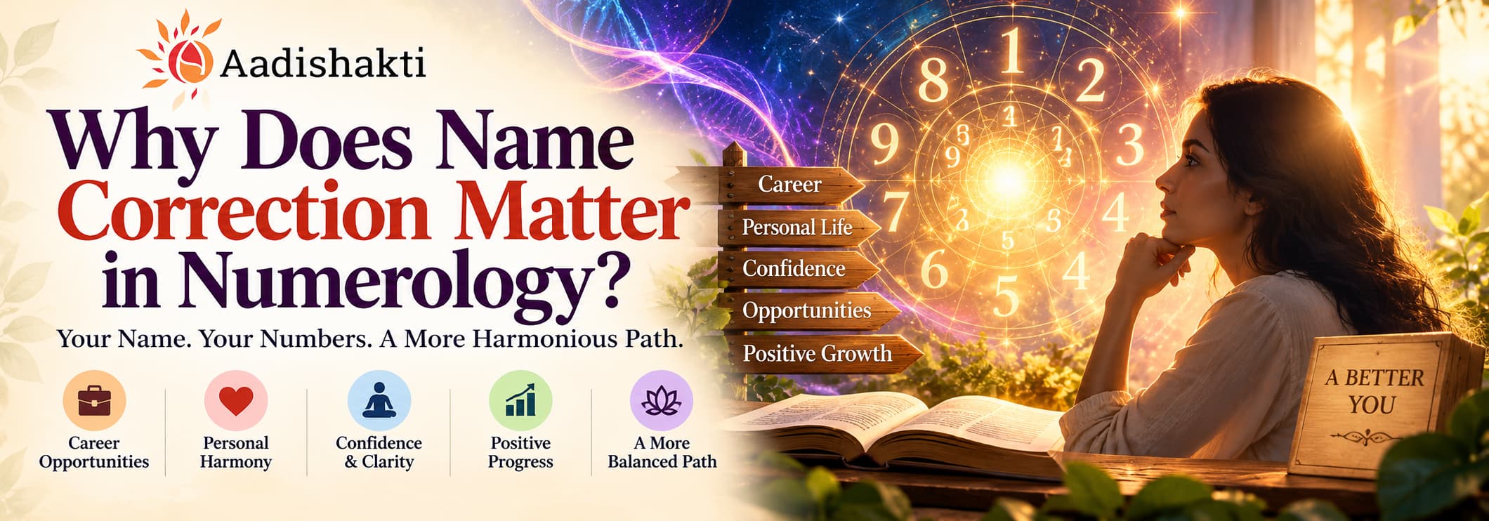 Why Does Name Correction Matter in Numerology? Chaldean numerology guidance exploring name numbers, personal harmony, career opportunities and confidence.