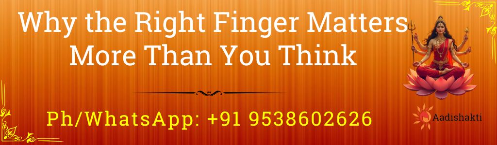 Why the Right Finger Matters More Than You Think