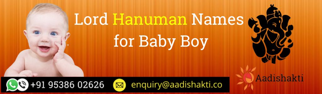 Lord Hanuman Names for Baby Boy