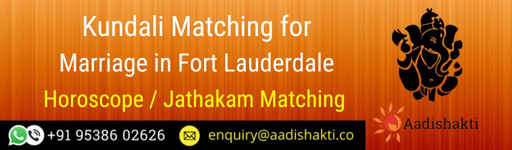 Kundali Matching in Fort Lauderdale