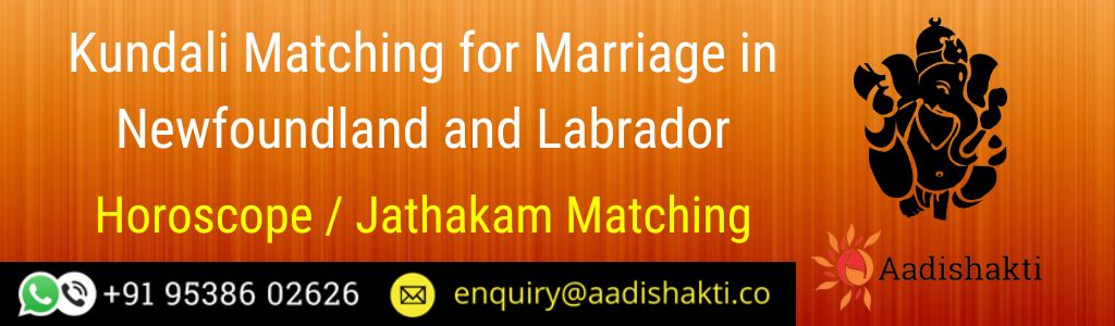 Kundali Matching in Newfoundland and Labrador