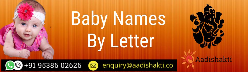 Baby Names By Letter