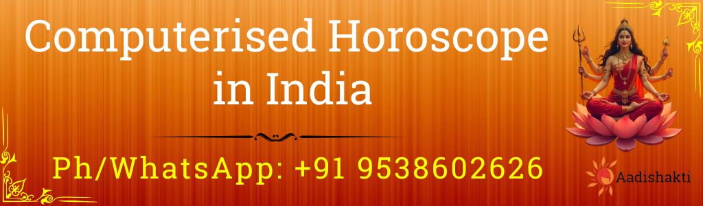 Computerised Horoscope in India 3232