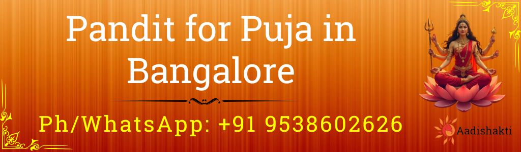 Pandit for Puja in Bangalore 3232
