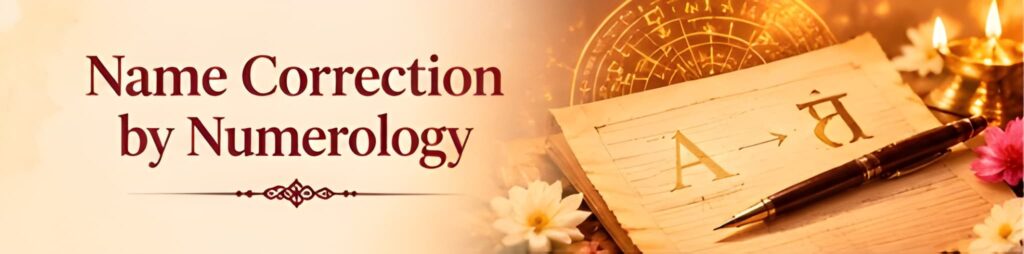 Numerology name correction consultation